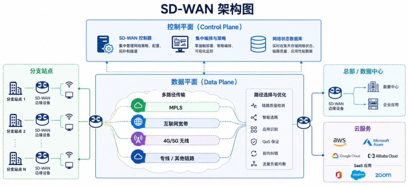 SD-WAN企业组网技术是什么,有什么特点? SD-WAN企业组网技术是什么,有什么特点?