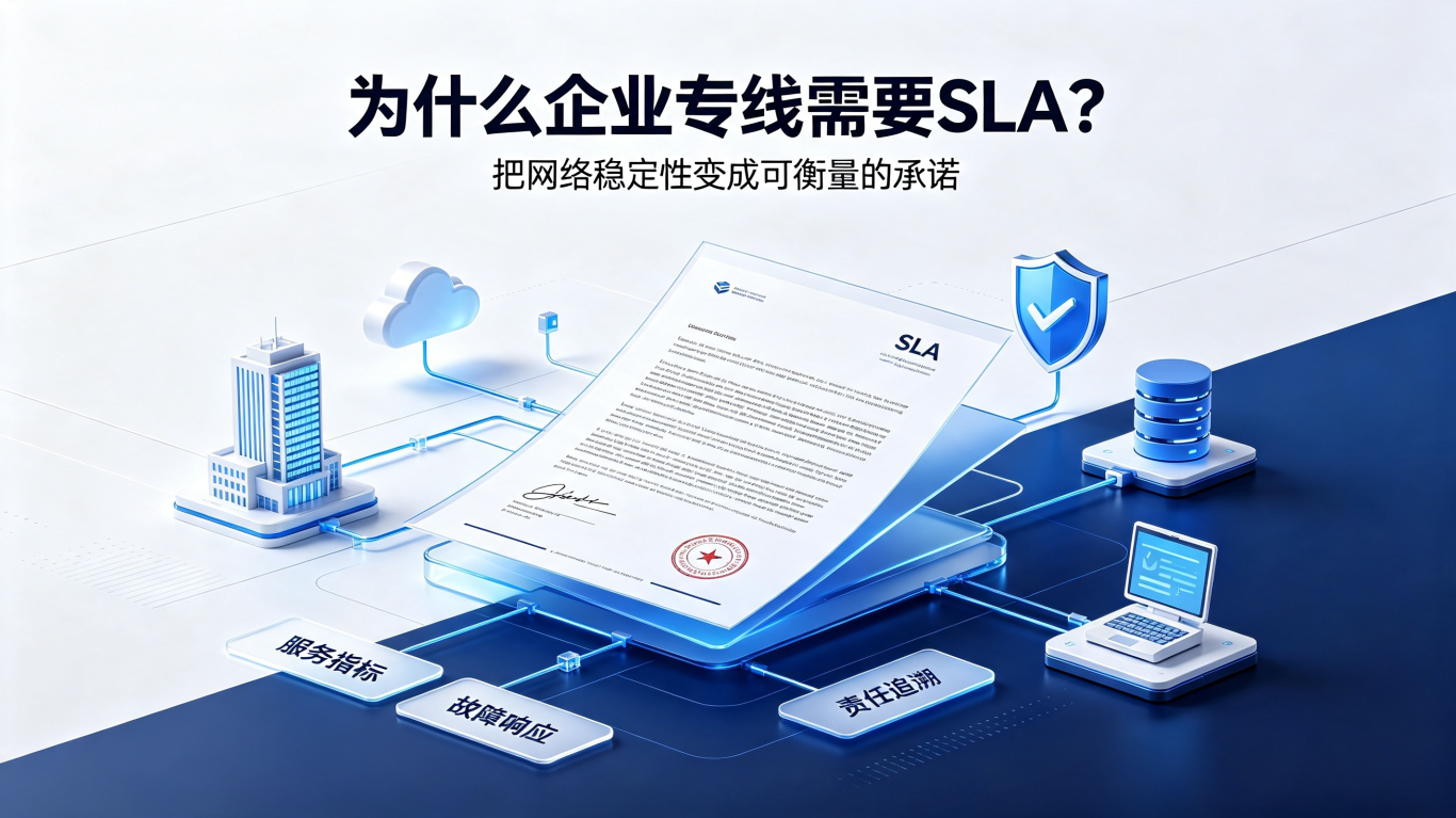 为什么企业专线需要SLA? 为什么企业专线需要SLA?
